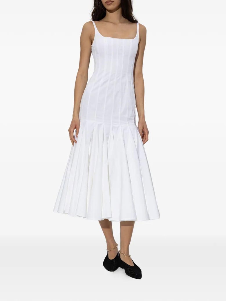la robe agave in cotton poplin by Selfnex