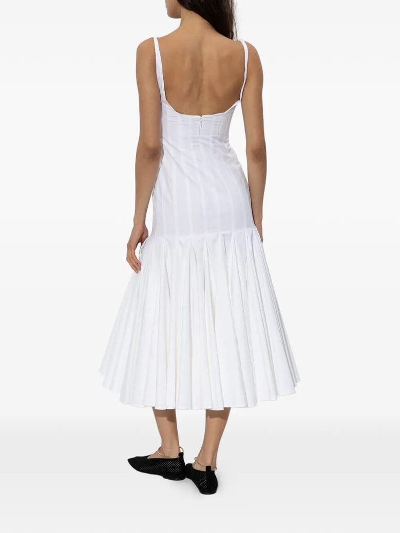la robe agave in cotton poplin by Selfnex