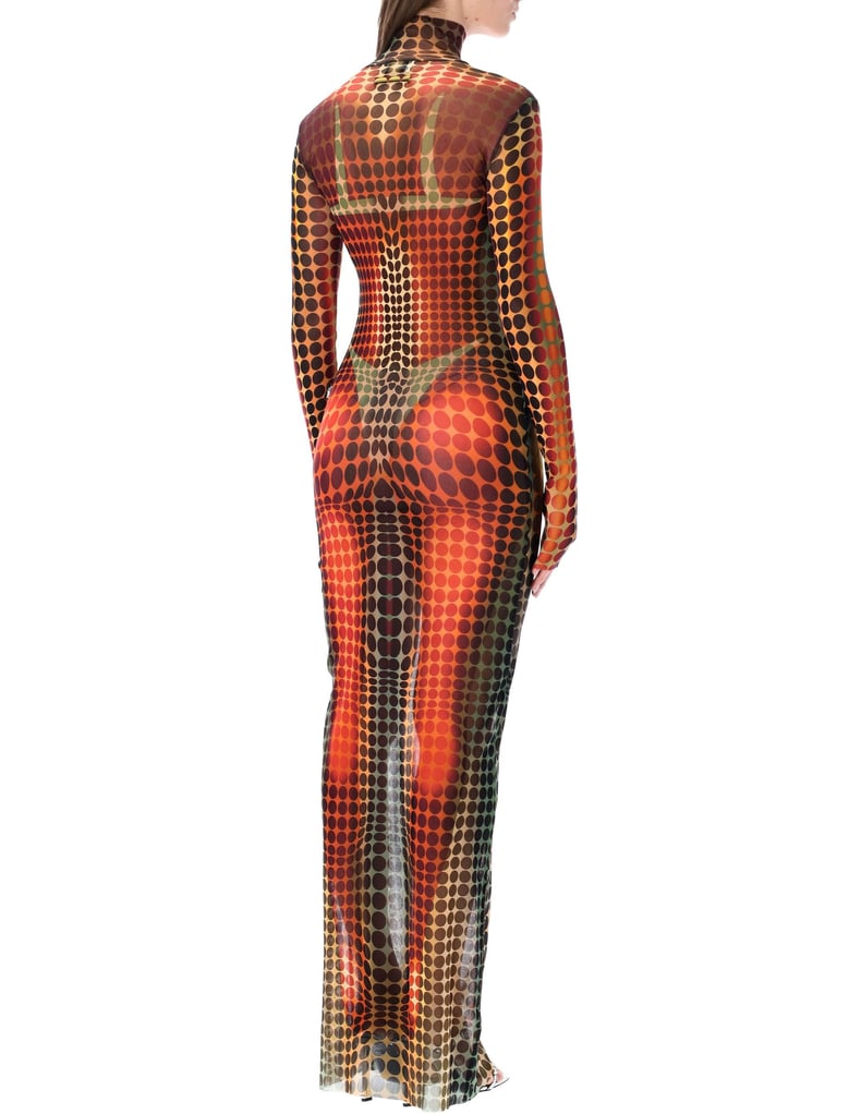 jean paul gaultier dots re-edition long dress by Selfnex