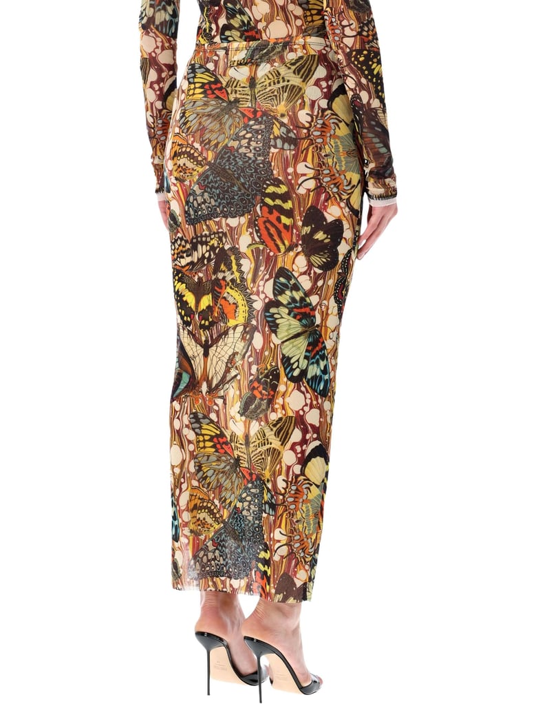 jean paul gaultier re-edition butterfly tulle skirt by Selfnex