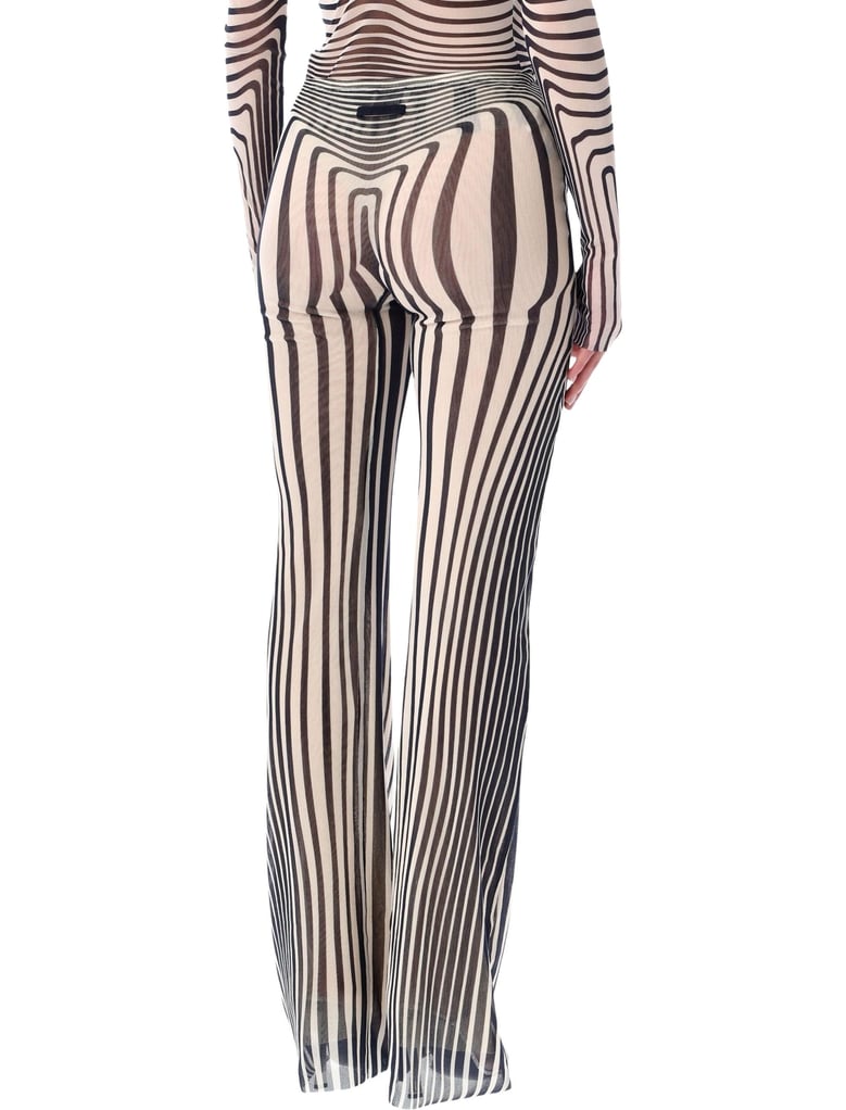 jean paul gaultier re-edition body morphing tulle pants by Selfnex