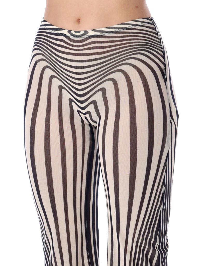 jean paul gaultier re-edition body morphing tulle pants by Selfnex
