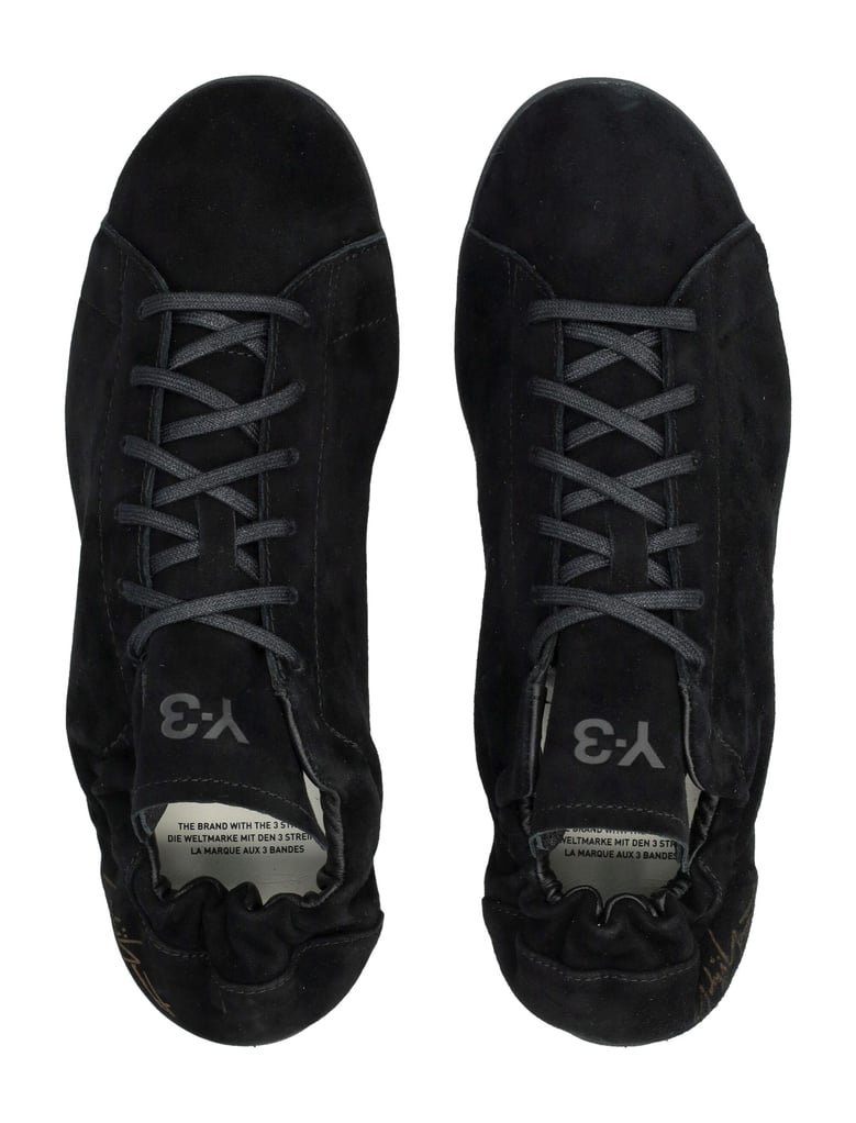 y-3 black suede stan smith lo pro sneakers by Selfnex