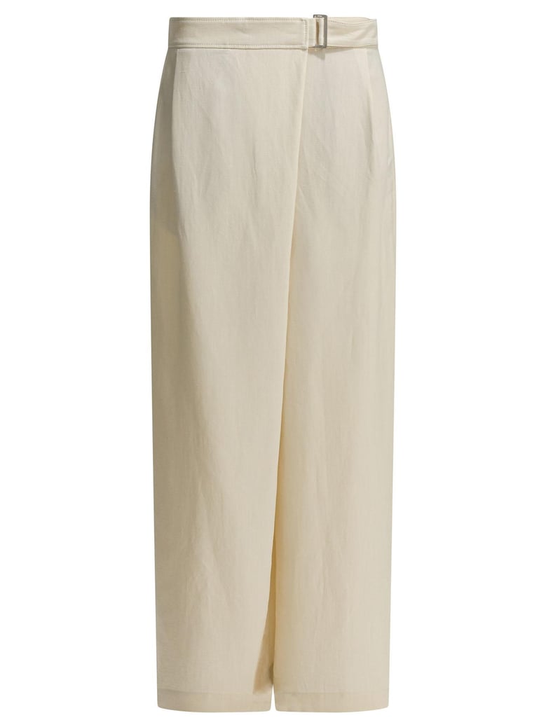 sartorial wrap pants by Selfnex