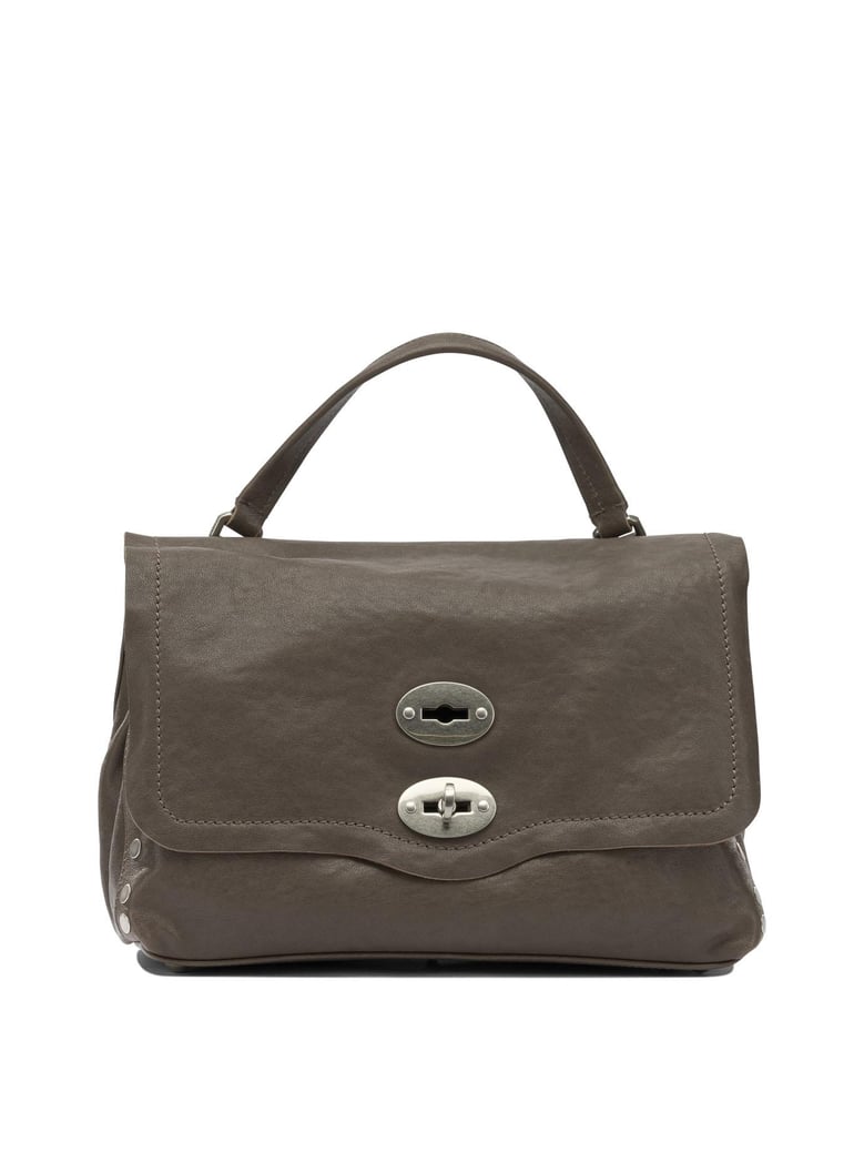 brown leather handbag by Selfnex