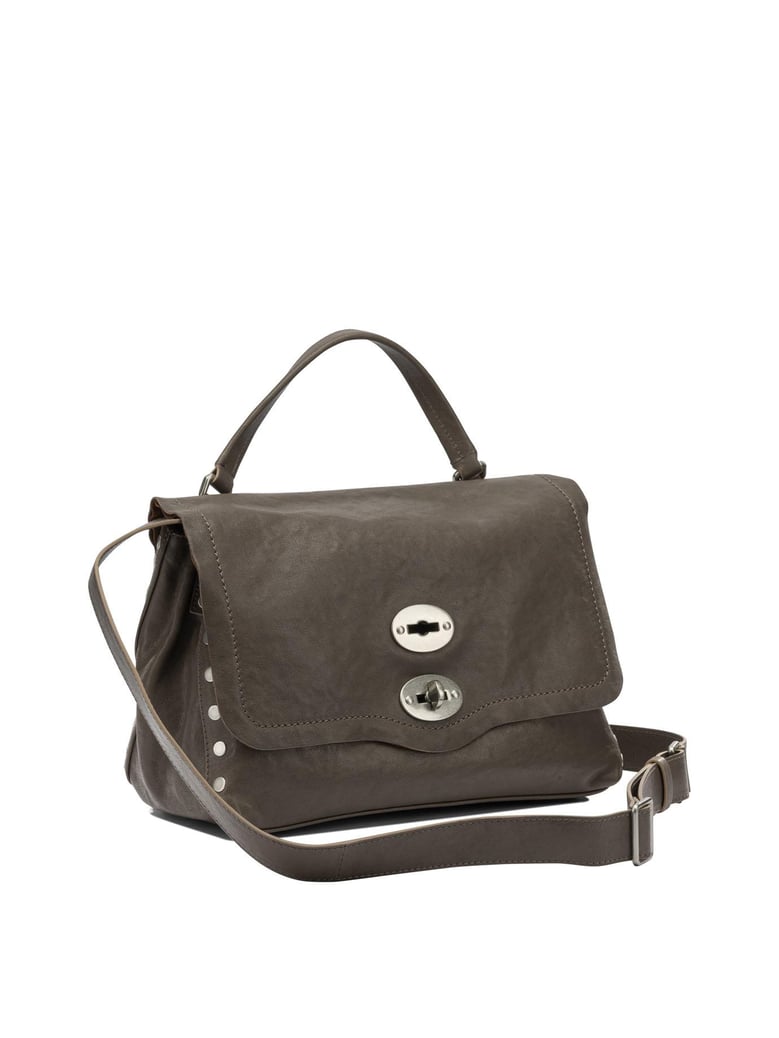 brown leather handbag by Selfnex