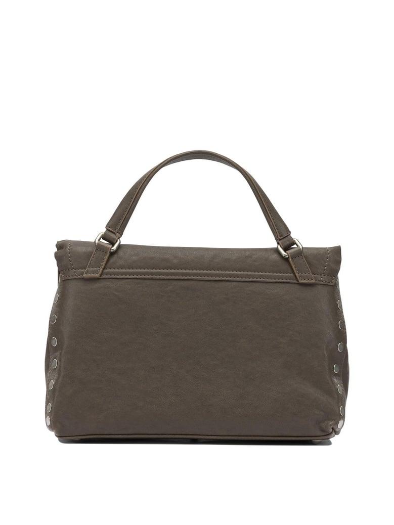 brown leather handbag by Selfnex
