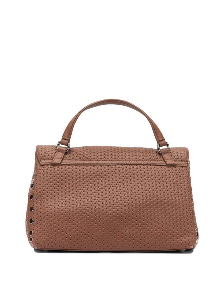 brown leather handbag by Selfnex