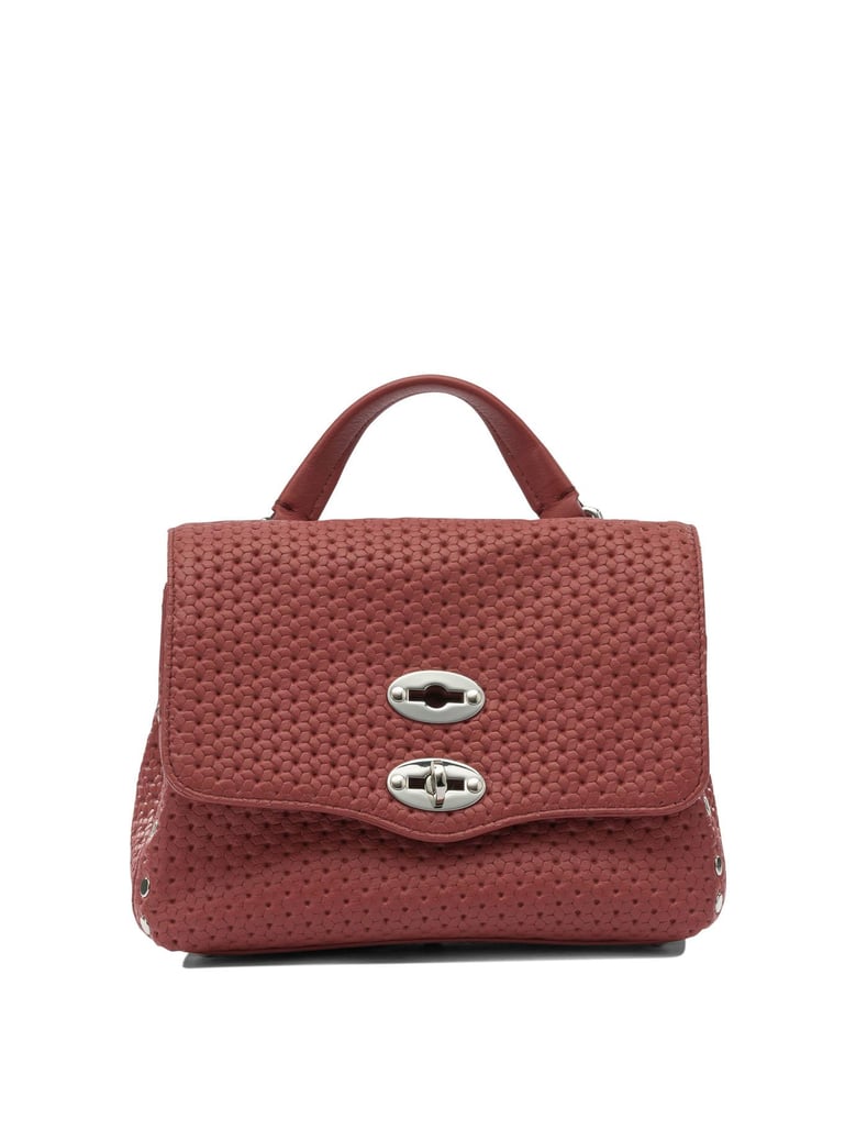 red leather handbag by Selfnex