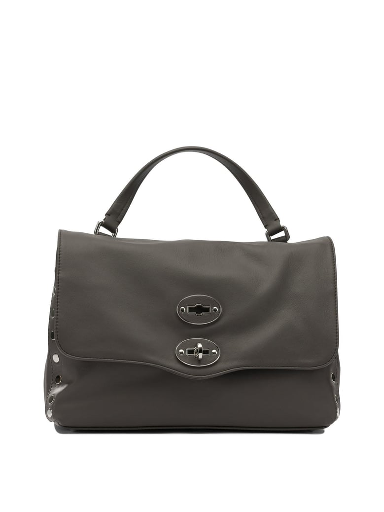 brown leather handbag by Selfnex