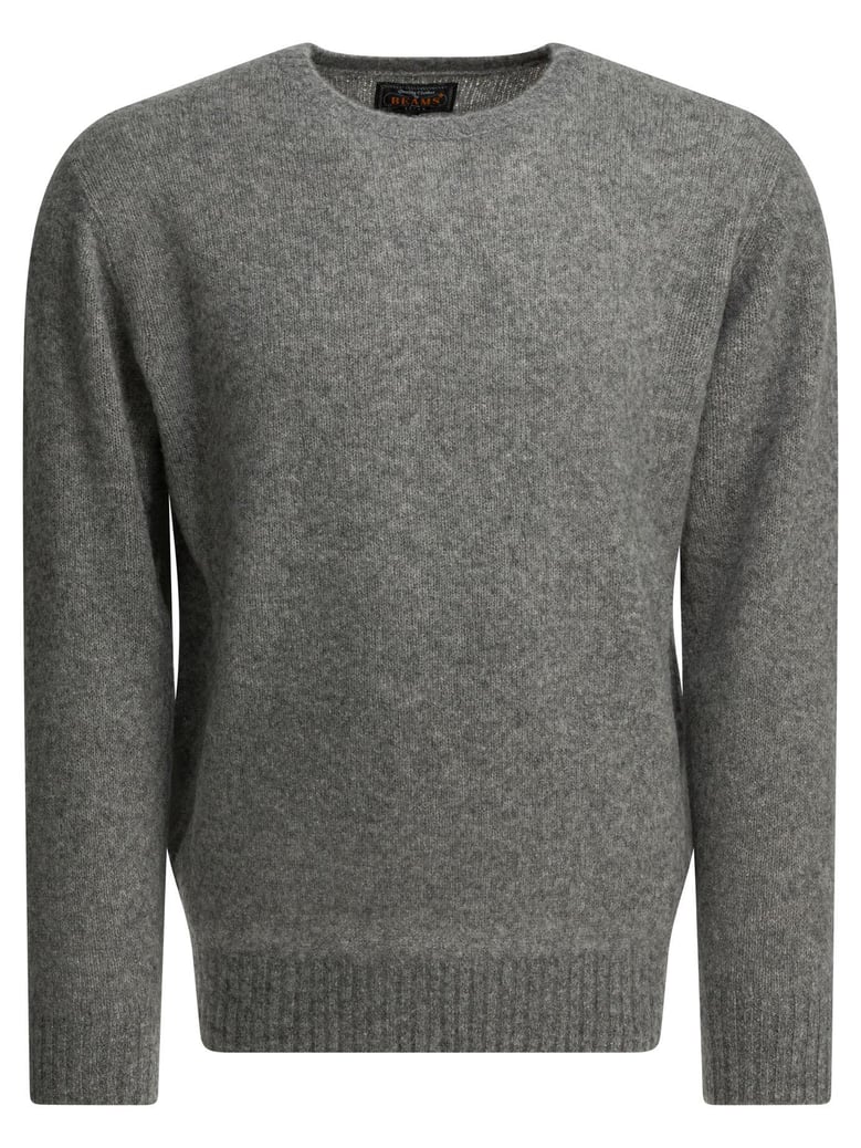 grey cashmere silk knitwear by Selfnex