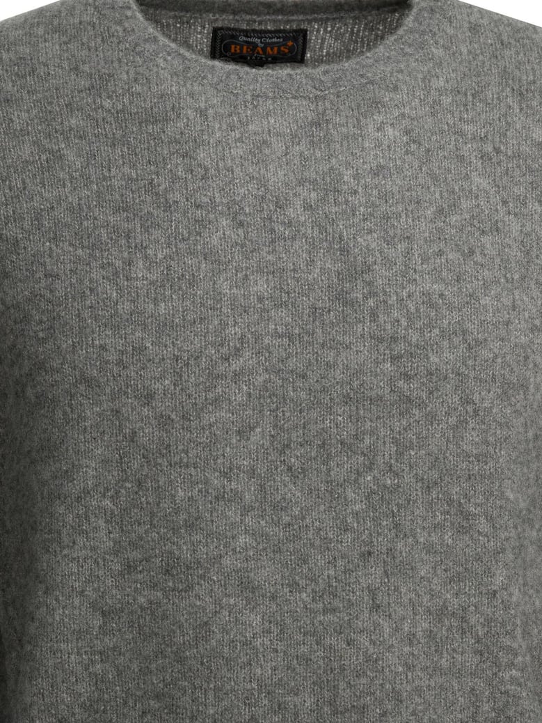 grey cashmere silk knitwear by Selfnex