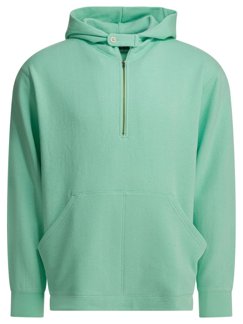 green cotton sweatshirt by Selfnex
