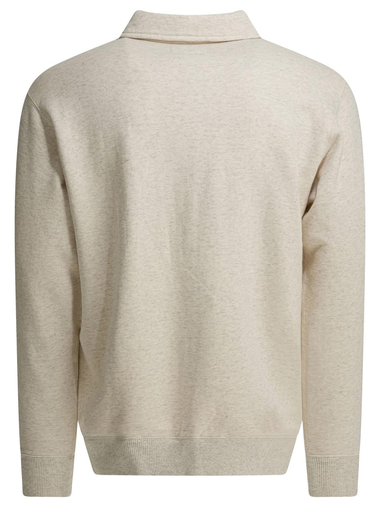 white cotton sweatshirt by Selfnex