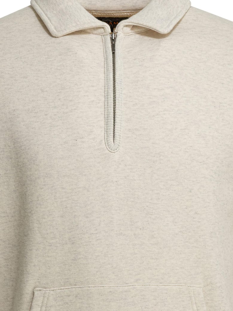 white cotton sweatshirt by Selfnex