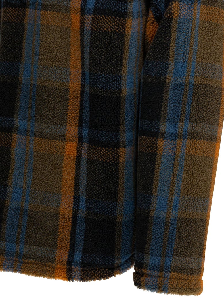 brown polyester wool knitwear by Selfnex