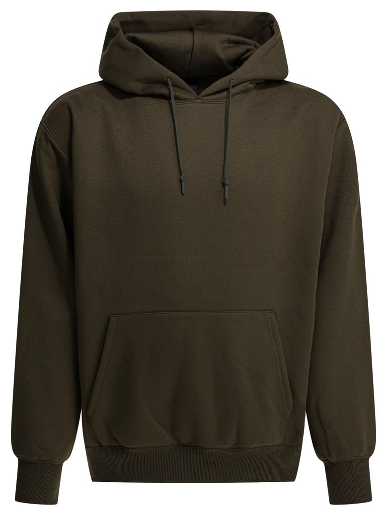 brown polyester sweatshirt by Selfnex
