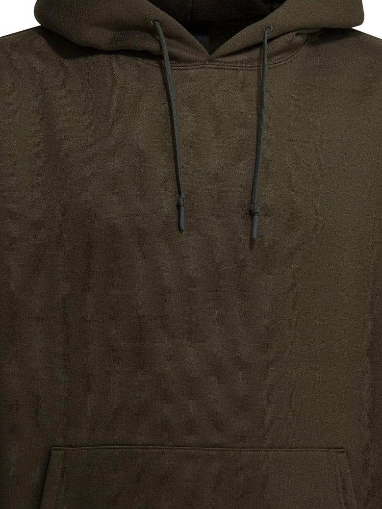 brown polyester sweatshirt by Selfnex
