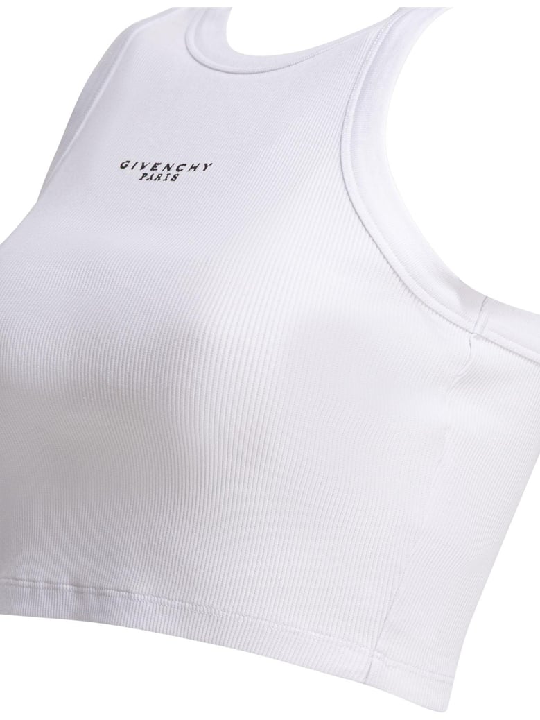 cropped tank top with logo by Selfnex