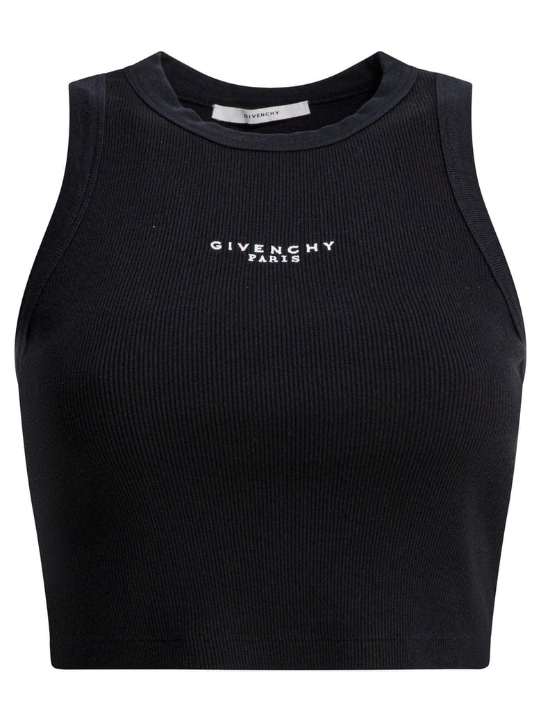 cropped tank top with logo by Selfnex
