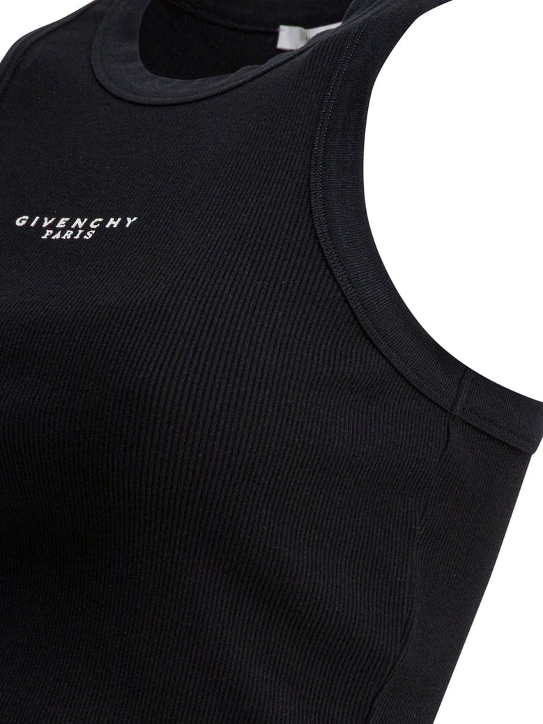 cropped tank top with logo by Selfnex