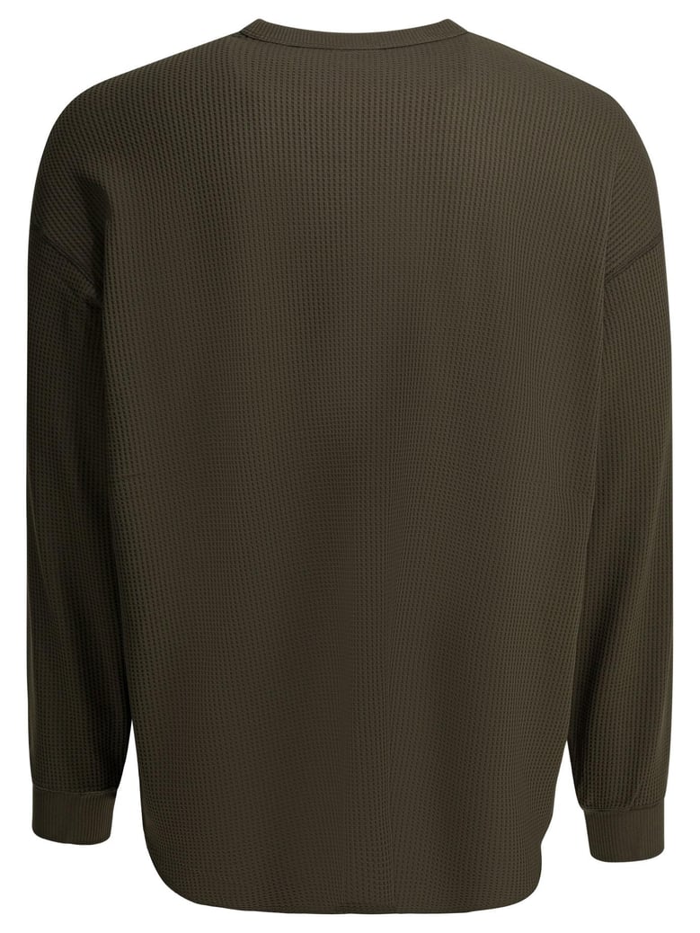 brown polyester t-shirt by Selfnex