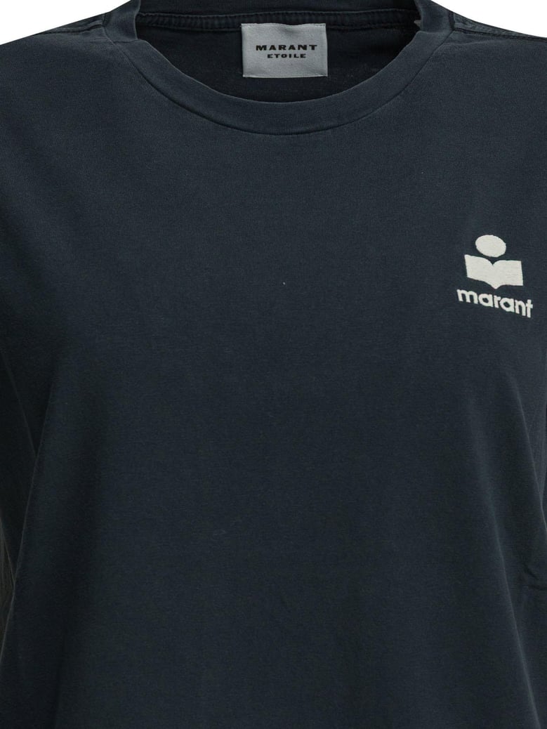 blue cotton t-shirt by Selfnex
