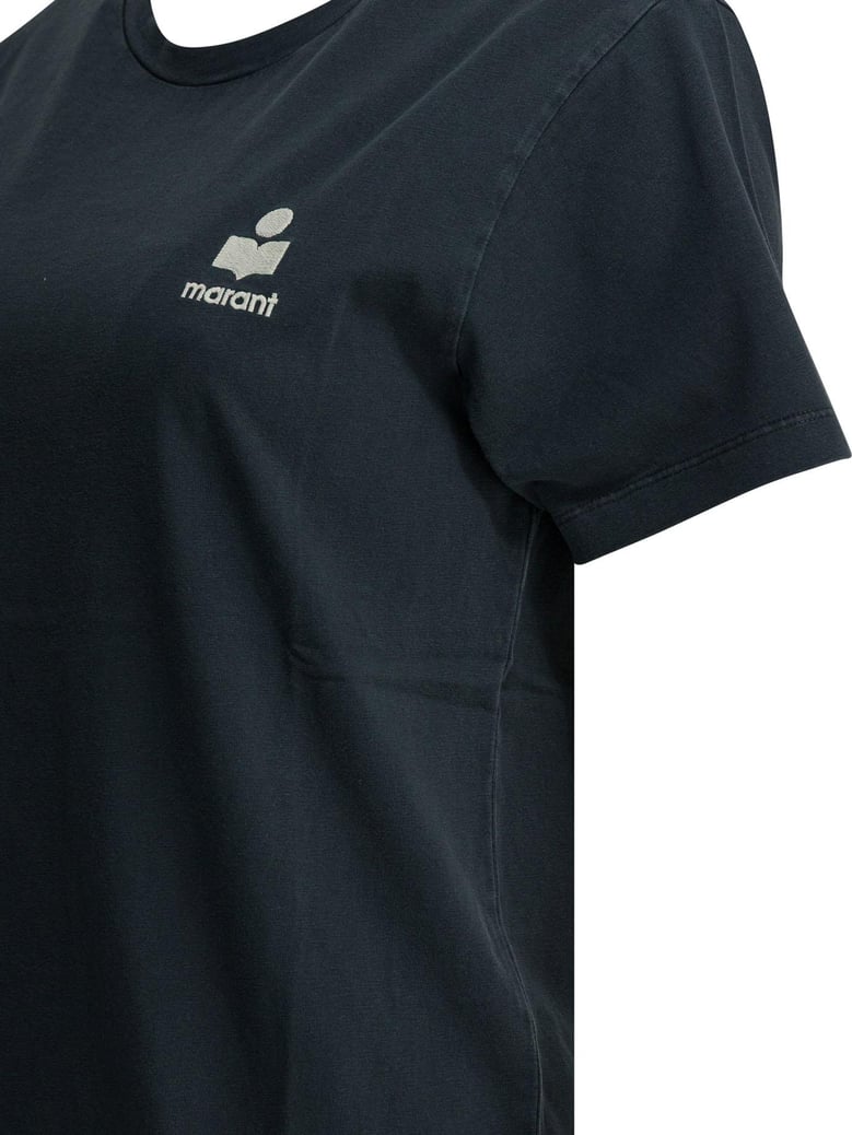 blue cotton t-shirt by Selfnex