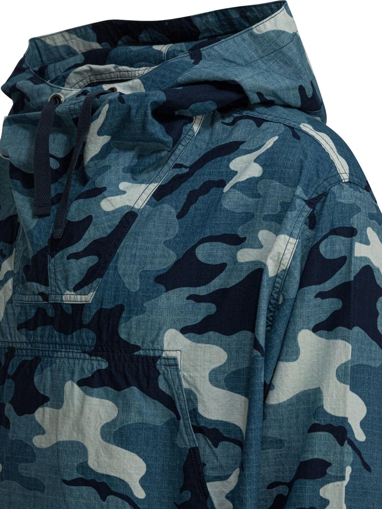 light blue cotton jacket by Selfnex