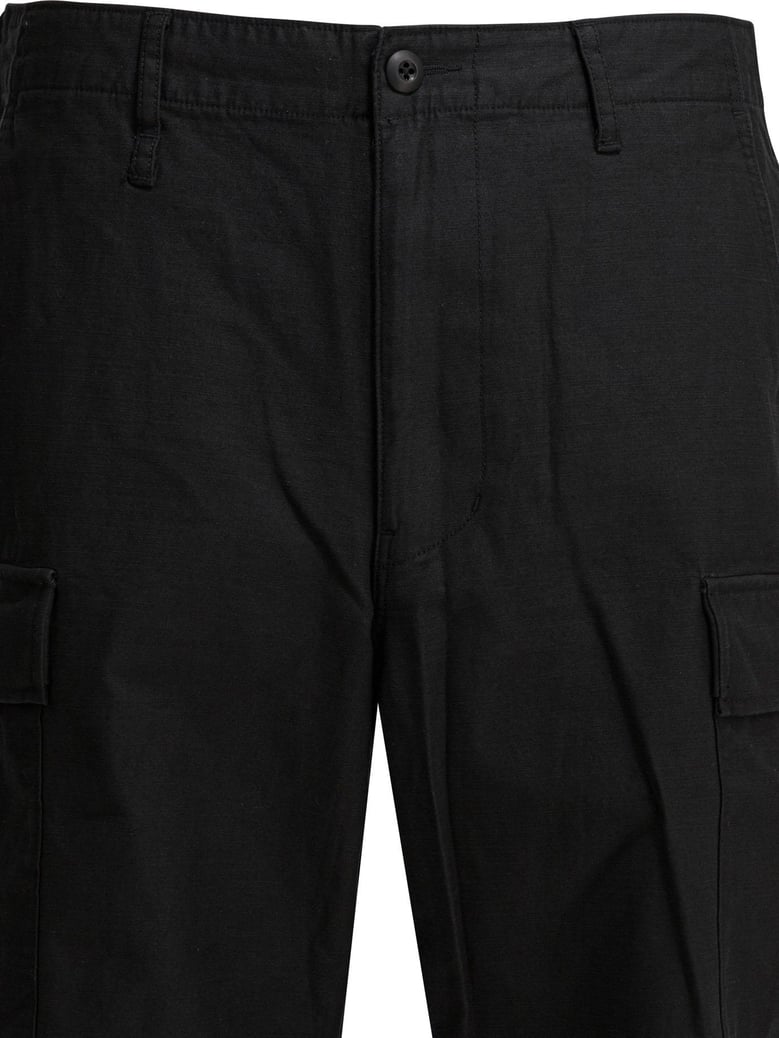 black cotton trousers by Selfnex