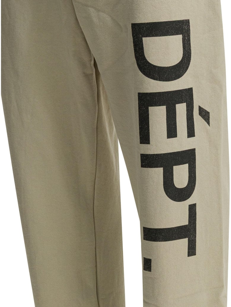 beige cotton trousers by Selfnex