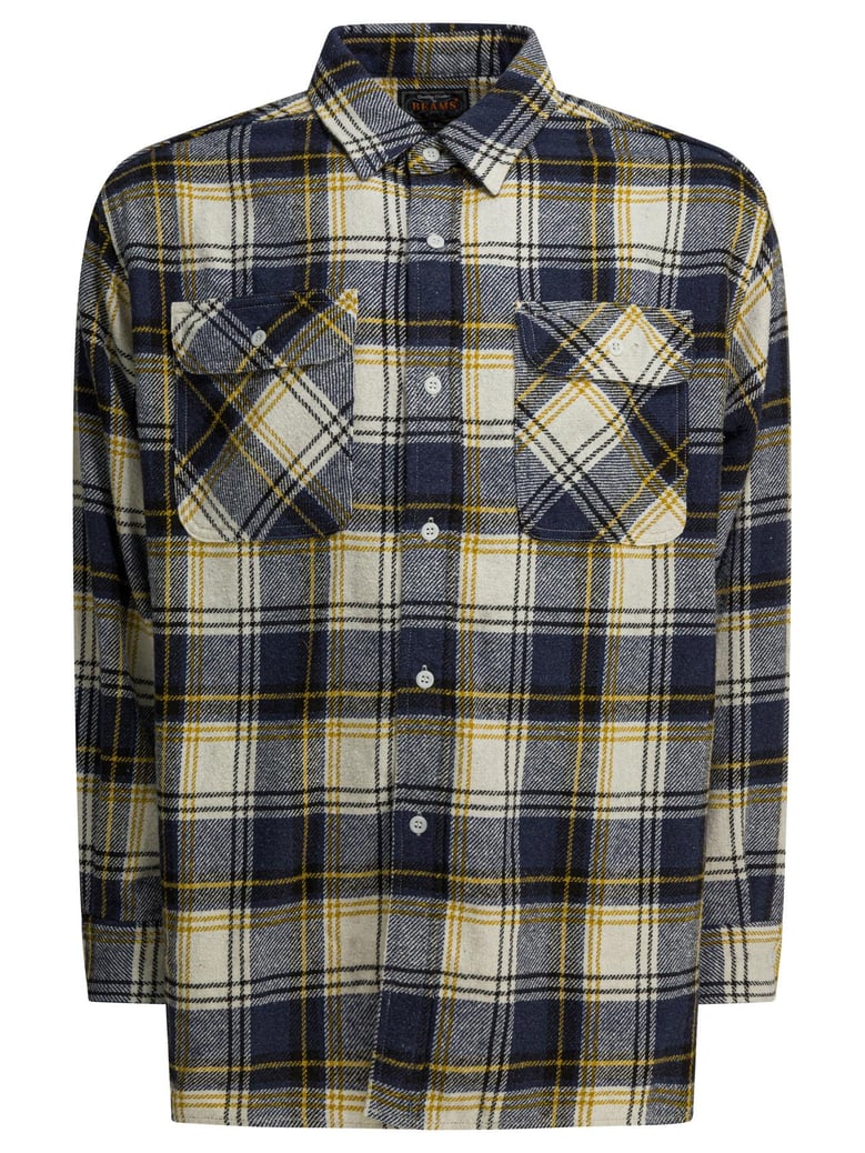 purple cotton polyester shirt by Selfnex