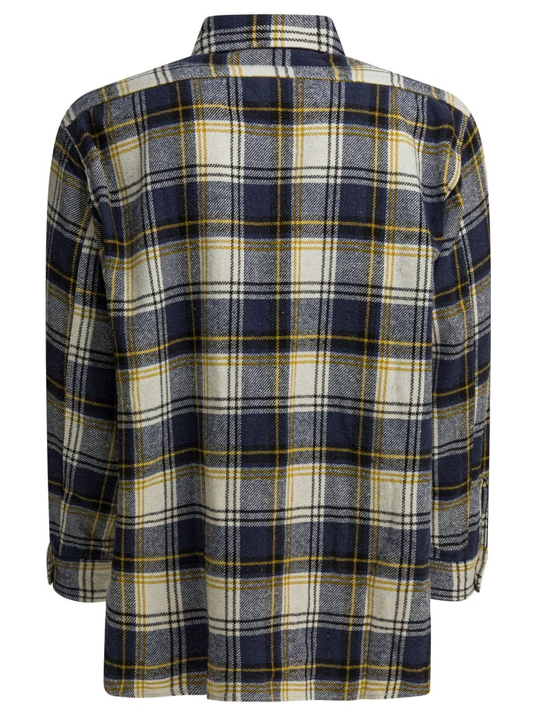 purple cotton polyester shirt by Selfnex