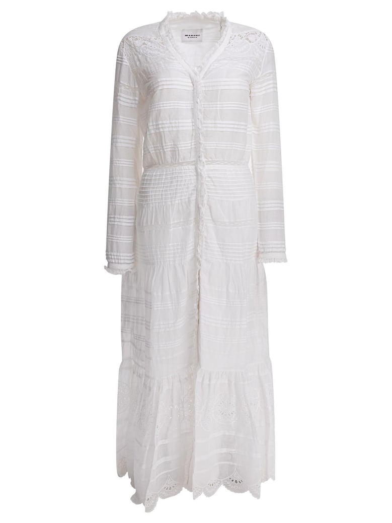 white cotton dress by Selfnex