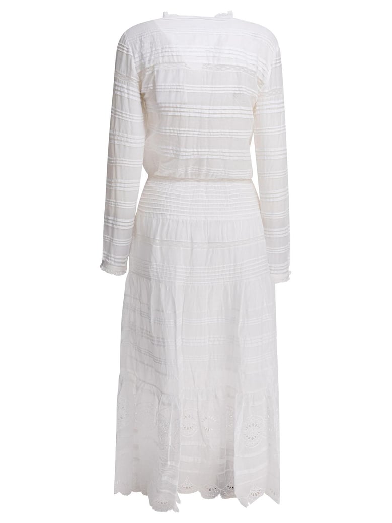 white cotton dress by Selfnex