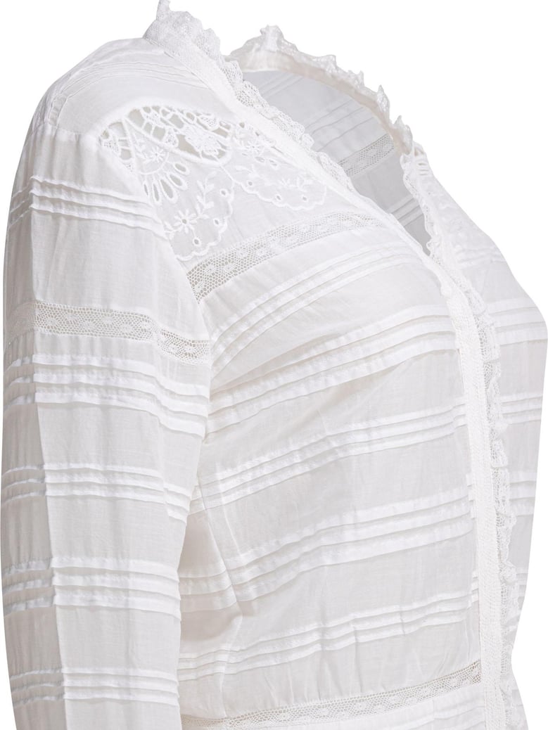 white cotton dress by Selfnex