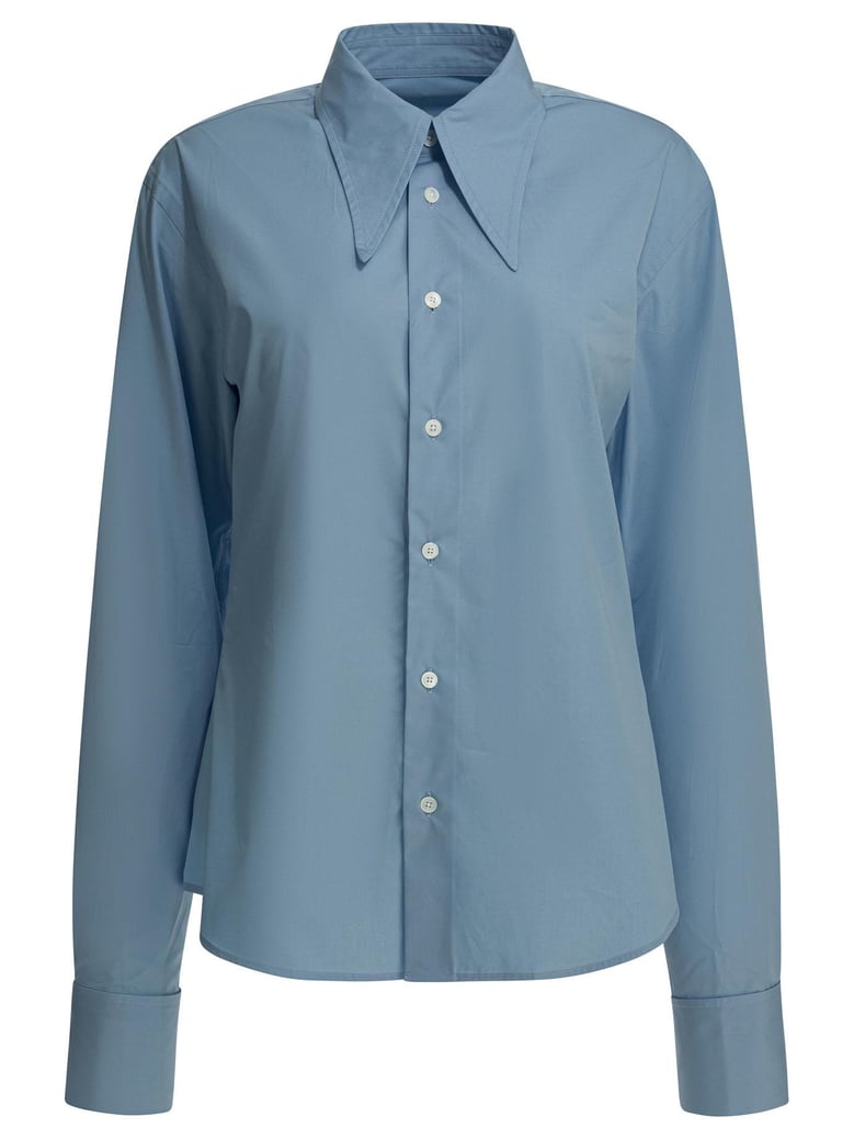 light blue cotton shirt by Selfnex