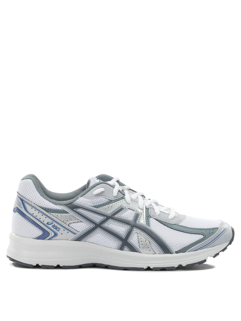white synthetic rubber sneakers by Selfnex