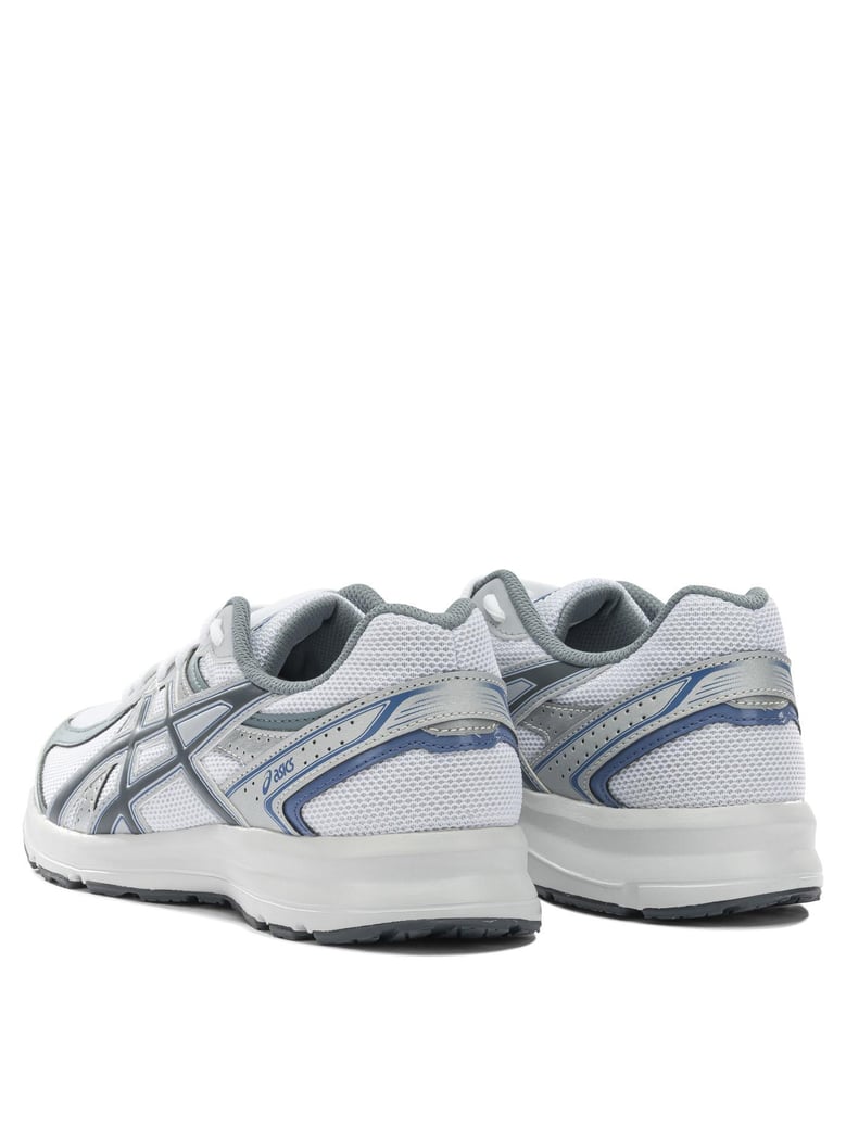 white synthetic rubber sneakers by Selfnex