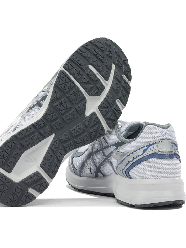 white synthetic rubber sneakers by Selfnex