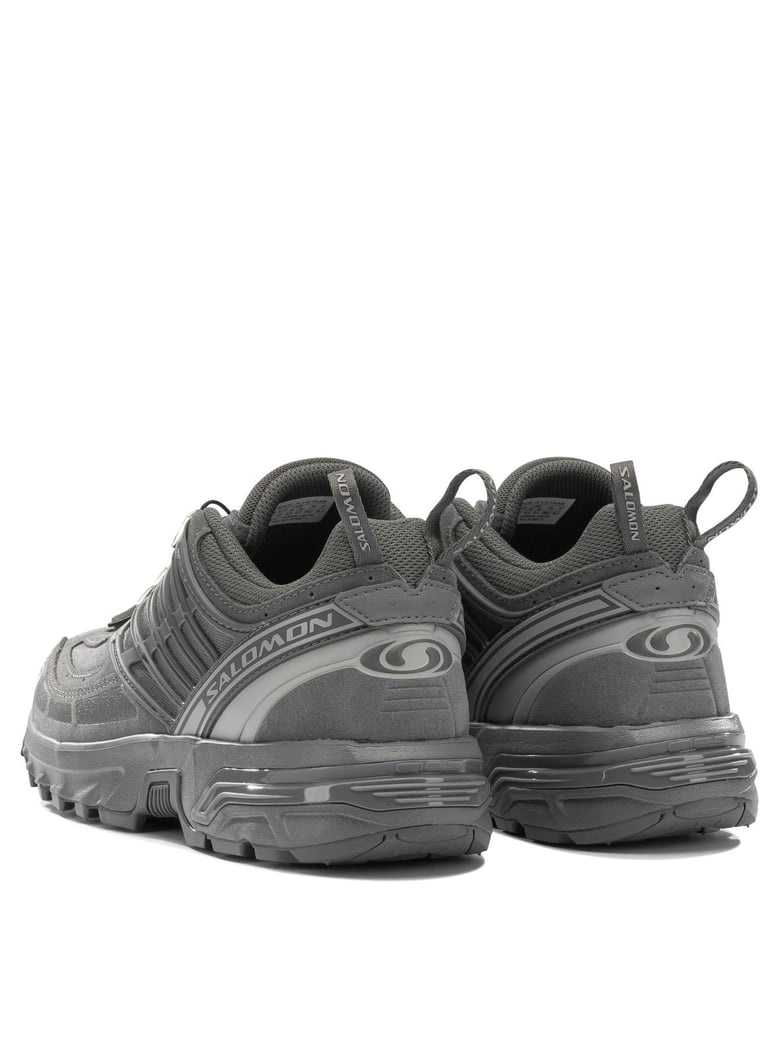 grey fabric rubber sneakers by Selfnex
