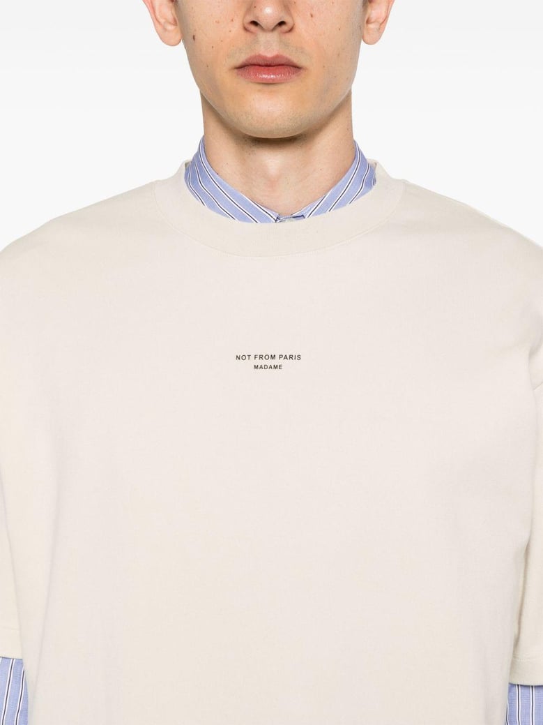 slogan classique t-shirt by Selfnex