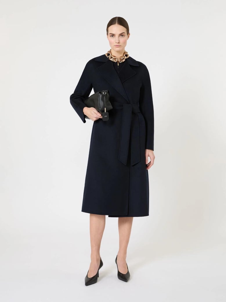 mstcles coat in wool cashmere and silk by Selfnex
