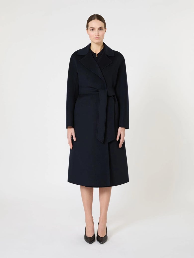 mstcles coat in wool cashmere and silk by Selfnex