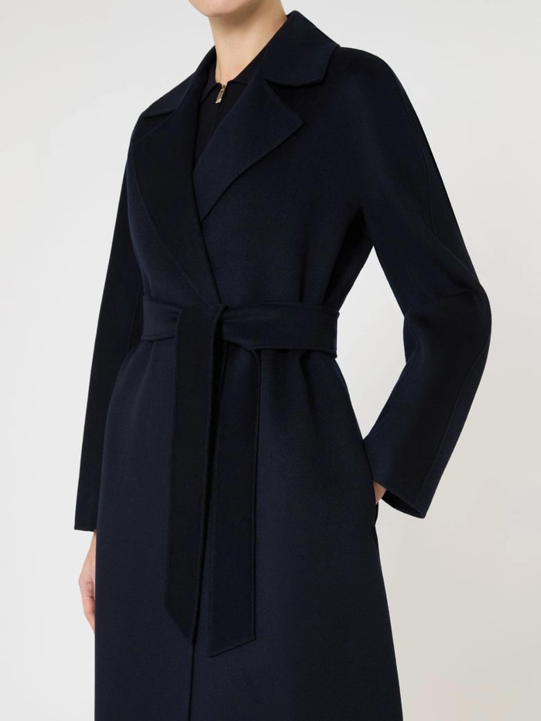 mstcles coat in wool cashmere and silk by Selfnex