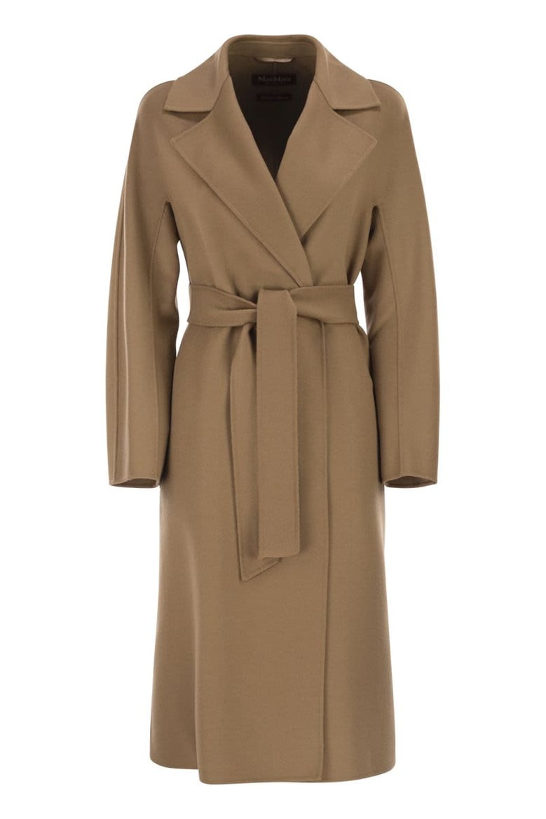 mstcles coat in wool cashmere and silk by Selfnex