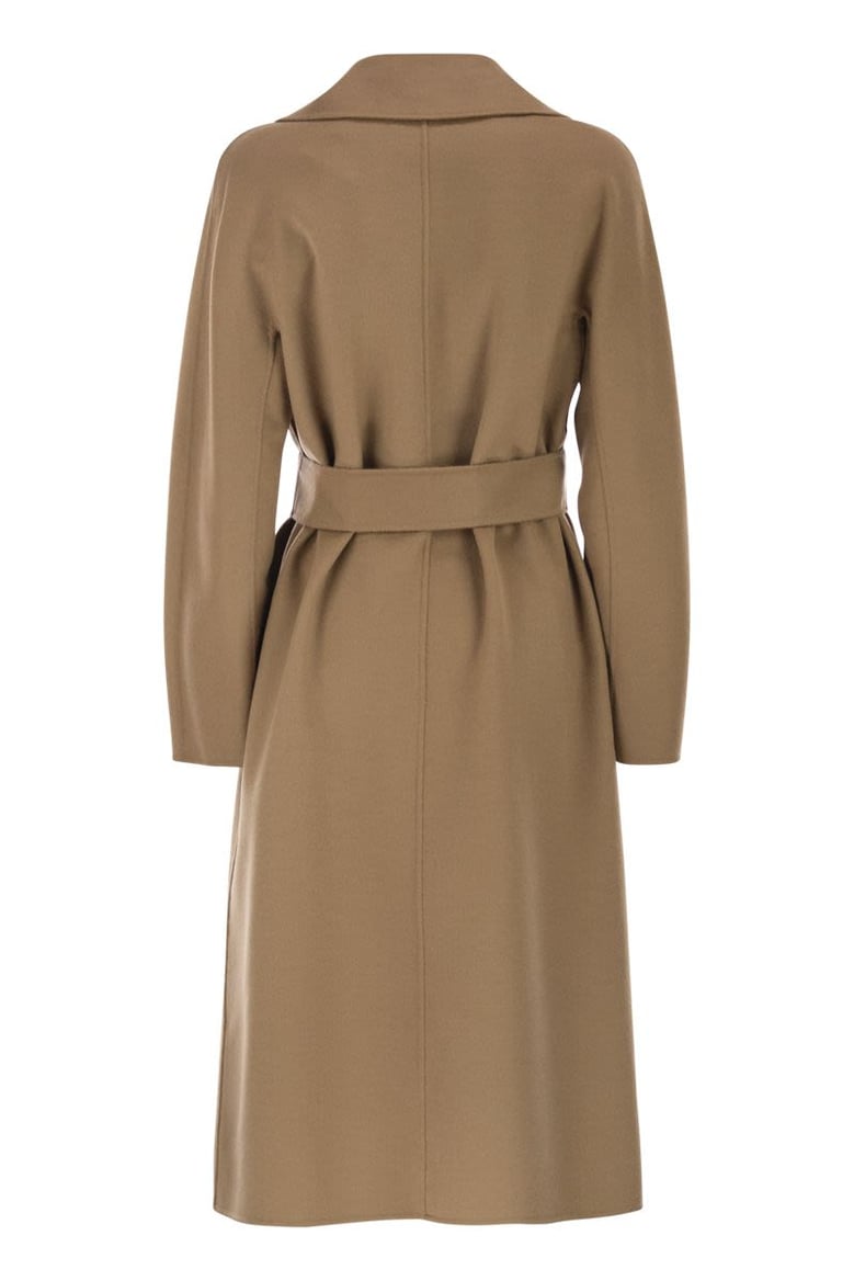 mstcles coat in wool cashmere and silk by Selfnex