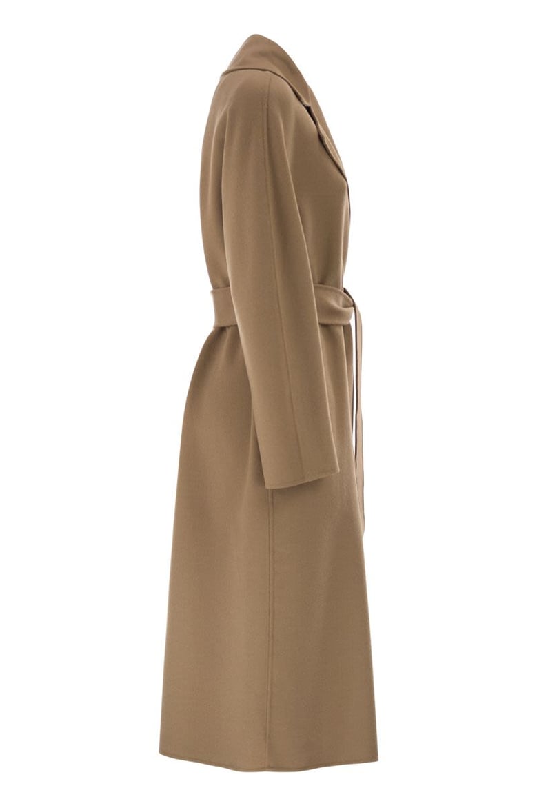 mstcles coat in wool cashmere and silk by Selfnex