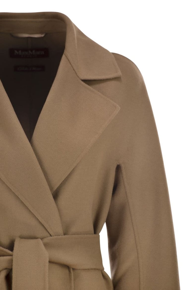 mstcles coat in wool cashmere and silk by Selfnex