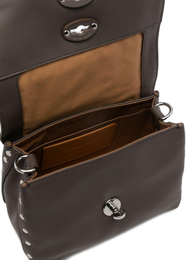 postina saeta baby leather handbag by Selfnex